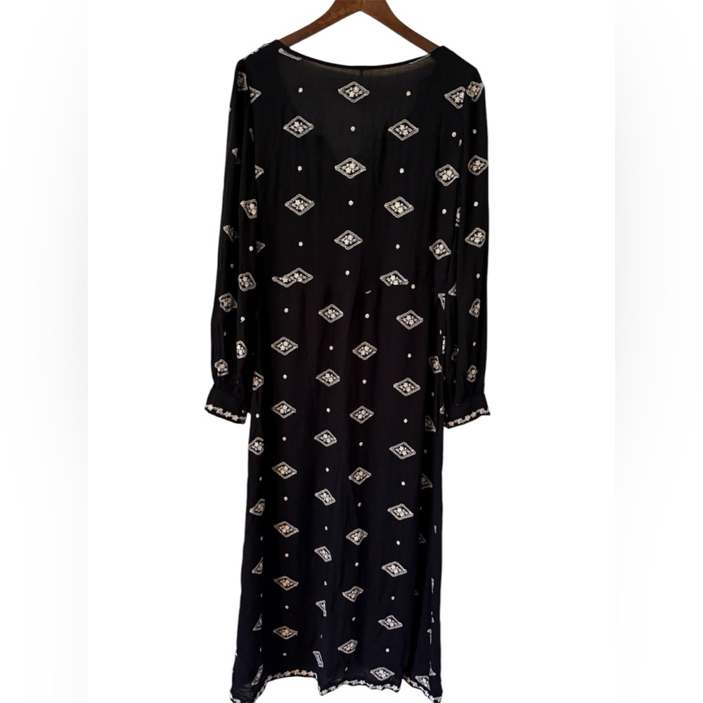 SOLD - BNWT | Free People | Lily of the Valley Maxi Dress | Black/White | Size M - Picture 6 of 10